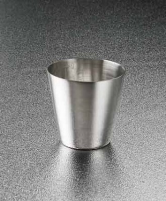Cup Medicine Tech-Med 2 oz. Silver Stainless Steel Reusable (1/EA 12/BX) by Dukal Corporation  ID 4241